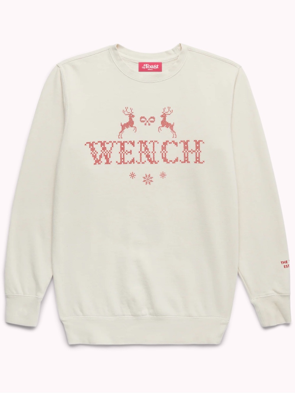 The Toast: Wench Crewneck Ivory